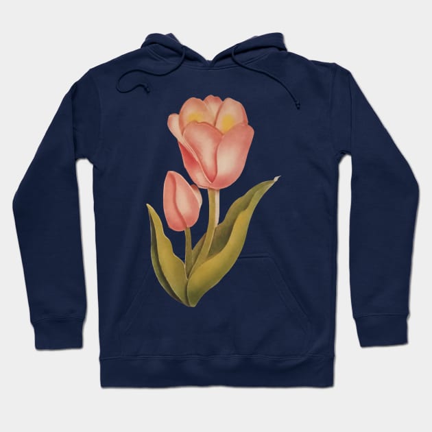 Rose Flower Stencil Hoodie by TriForceDesign